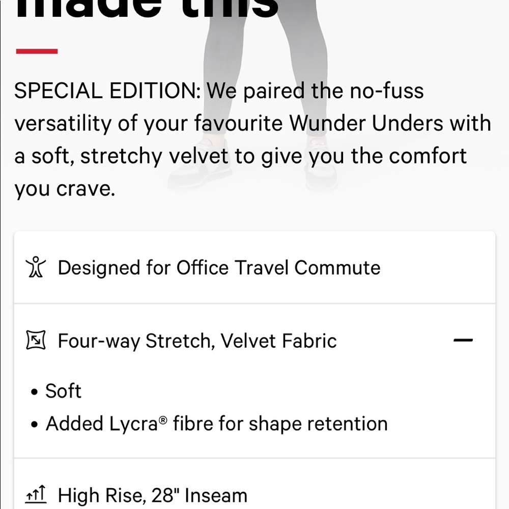 Lululemon velvet pants - Picture 5 of 8